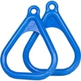 thumbnail image 3 of Swing Set Stuff Inc. Plastic Trapeze Ring Pair (Green), 3 of 6