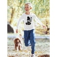 thumbnail image 2 of Sitting Panda Long Sleeve Toddler -Image by Shutterstock,  3 Toddler, 2 of 4