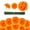 Orange, variant on Marigold Flower Heads,2.4x1.6in Marigold Heads Bulk,QZS Reusable Silk Artificial Flowers for Home Decor,Day of The Dead Wreath Garland,Orange,60Pcs