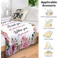 thumbnail image 4 of 30th Birthday Gifts for Women Blanket Birthday Decorations Blankets Birthday Gift Ideas Throw Blankets 60"X50", 4 of 5