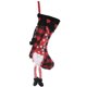 thumbnail image 2 of Teissuly Christmas Stockings Ornament, Checked Decor Stockings Gift Bag Teissuly WER202310166616, 2 of 3