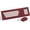 Wine Red-B, variant on Keyboard and  Combo, Full-Sized  Keyboard and Adjustable DPI , 2.4GHz USB Receiver, Silent Keyboard and  for PC, Windows, , Desktop, Laptop (Avocado Green)