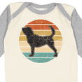 thumbnail image 4 of Inktastic Bloodhound Dog Lover Boys or Girls Long Sleeve Baby Bodysuit, 4 of 5