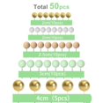 thumbnail image 2 of Juego de bolas de espuma para tartas HQKJGSYX Birthday Bliss, 50 unidades, 2 of 6