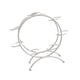 thumbnail image 2 of Soporte de bola de cristal Hugo Base de Metal Plata, 2 of 10