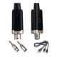thumbnail image 2 of 2X System de Micrófono Inalámbrico Transmisor y Receptor XLR Inalámbrico UHF para Micrófono Dinámico, Mezclador de Audio, System PA, 2 of 8