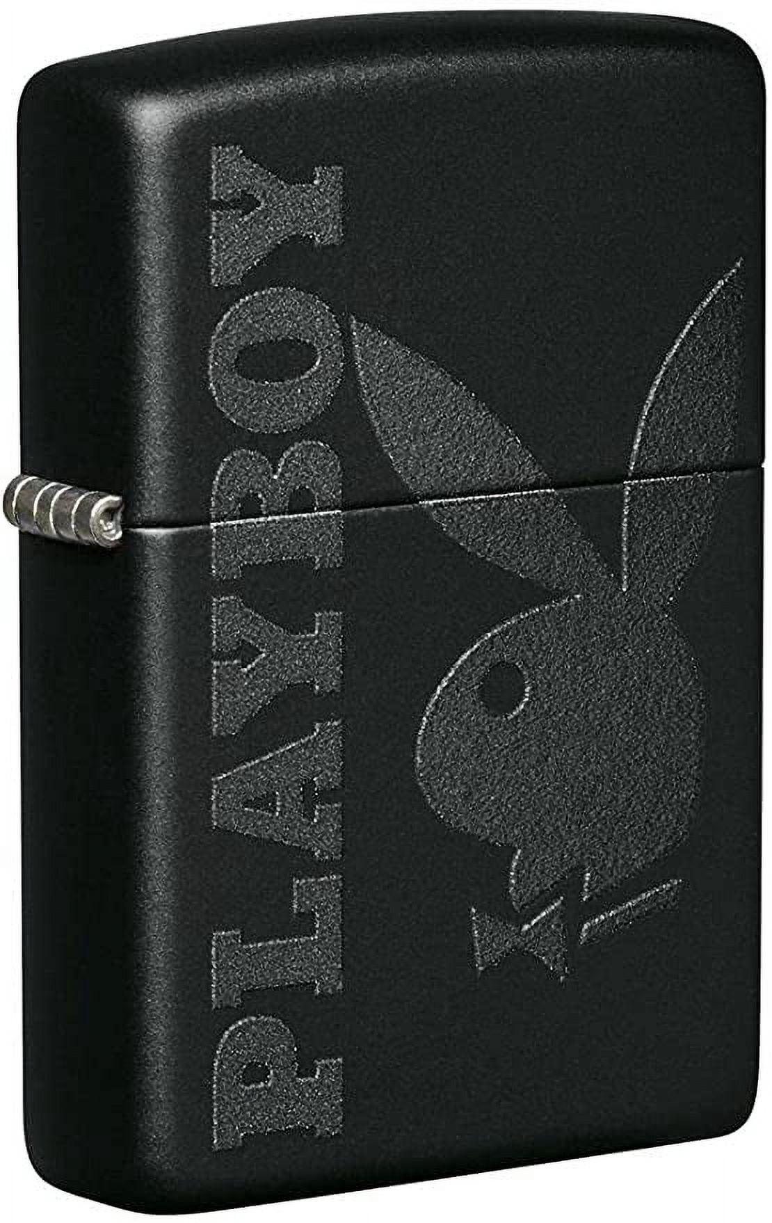 Zippo Playboy Black Matte Windproof lighter 49342