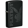 thumbnail image 2 of Zippo Playboy Black Matte Windproof lighter 49342, 2 of 5