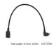 thumbnail image 5 of Cable micro USB de ángulo recto de 3 piezas, cable micro USB de carga rápida, suministro de cable, 5 of 6
