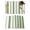 Gray Green, variant on Bronze Grey Stripe Placemats Set of 6, Modern Farmhouse Vertical Striped Placemats for Dining Table, Place Mats for Kitchen Tabletop, Waterproof Wipeable Dining Table Mats Set
