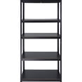 thumbnail image 4 of Estante Anaquel Rack Repisas Rack and Pack  5 Niveles Metalico Negra, 4 of 7