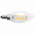thumbnail image 2 of E12 4w Edison Candle Flame Filament LED Light Bulb Lamp 10*3.5cm for Home Decor and Chandeliers, 2 of 4
