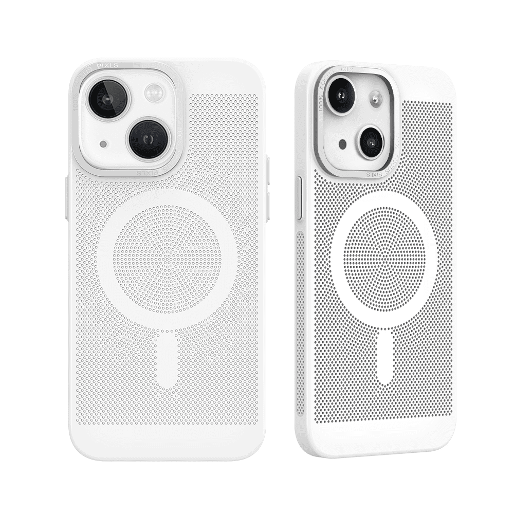 Luxury woven pattern heat dissipation soft case for iPhone 15 Pro