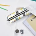 thumbnail image 6 of Fotbe New York Pattern Leather Pencil Case, Pencil Pouch with Durable Zipper, Compact and Stylish Organizer for Stationery, Art Supplies, Travel Essentials, 6 of 7