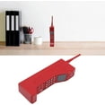thumbnail image 5 of Ornement de Téléphone Portable, Ornements de Téléphone Portable de Brique de Noël Rétro Vintage Téléphone Cellulaire Modèle Simulation Téléphone, pour les Accessoires Photographiques Ornements Stylisés Cadeau (Rouge) 51101, 5 of 5