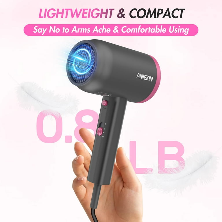 Hair Dryer, 1875 Watts Fast Drying Blow Dryer with Diffuser and