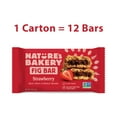 thumbnail image 2 of Nature's Bakery Whole Wheat Fig Bars, Real Fruit, Strawberry, 12 Bars (12 twin packs), 2 of 5