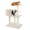 Beige, variant on PETMAKER 3-Tier Cat Tree with Napping Perches and Scratching Posts (Brown)