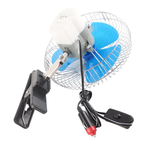 Mini ventilador, 12 V 25 W, mini ventilador portátil, ventilador portátil para automóvil, el mejor en su clase
