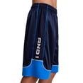 thumbnail image 4 of AND1 Men's and Big Men's All Court Colorblock Short, 11" inseam, up to Size 5XL, 4 of 6