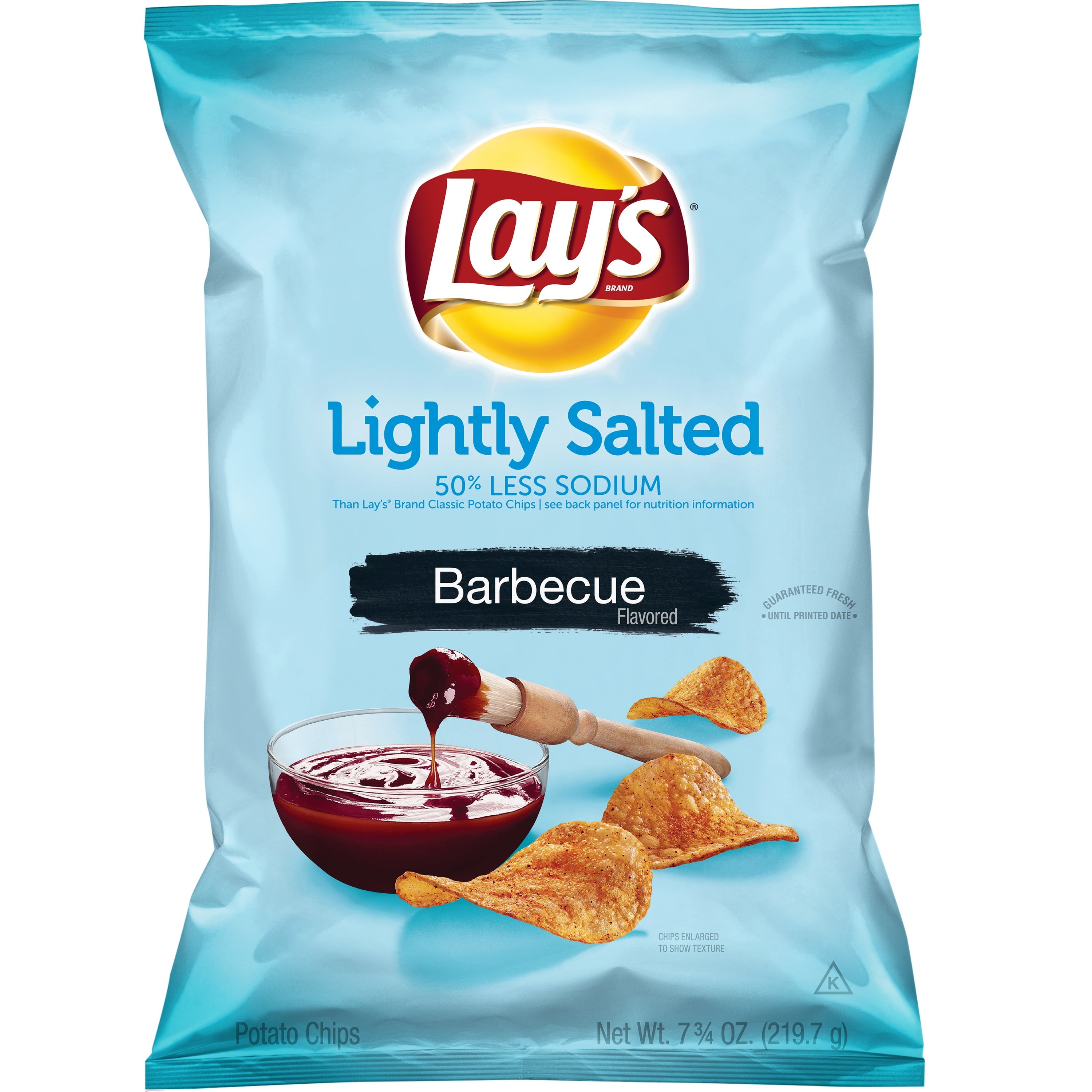 Download 2 Pack Lay S Lightly Salted Barbecue Potato Chips 7 75 Oz Bag Walmart Com Walmart Com