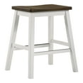 thumbnail image 3 of Furniture of America Popla Wood 5pc Counter Dining Set, Sea White, 3 of 4
