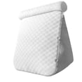 thumbnail image 4 of Almohada triangular en forma de cuña para cabecero, cojín de respaldo ajustable para sentarse gris, 4 of 9