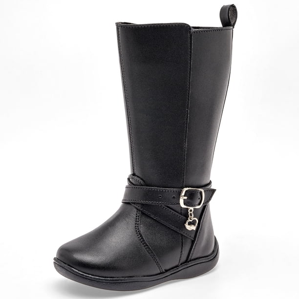 Bota De Caña Larga Negro Ensueño para Niña