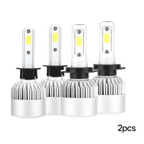 HIBIBUD 9004 LED Headlight Bulbs for High/Low Beam, 6000K Cool White, 16000LM