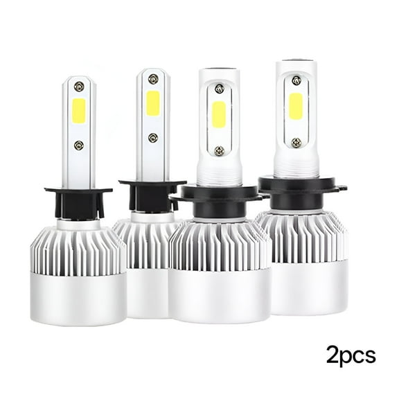 HIBIBUD 9004 LED Headlight Bulbs for High/Low Beam, 6000K Cool White, 16000LM