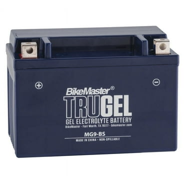 BikeMaster TruGel Battery MG9-BS for Kawasaki Z800 2013-2016