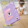 thumbnail image 6 of Fintie Rugged Case for iPad (A16) 11th Generation 11 Inch (2025), iPad 10th Generation 10.9 Inch (2022) - Heavy Duty Shockproof Kid-Friendly Protective Cover, Built-in Kickstand, Purple, 6 of 10