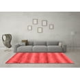 thumbnail image 3 of Ahgly Company Indoor Rectangle Abstract Red Modern Area Rugs, 2' x 3', 3 of 4