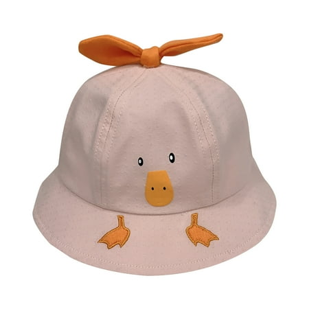 

Dadaria Newborn Hats Toddler Baby Kids Boys Girls Printing Pattern Bucket Hats Hat Sun Cap Pink Average Size Women