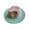 Green, variant on Color Block Wide Brim Straw Panama Hats for Men Women Summer Fedora Beach Sun Hat