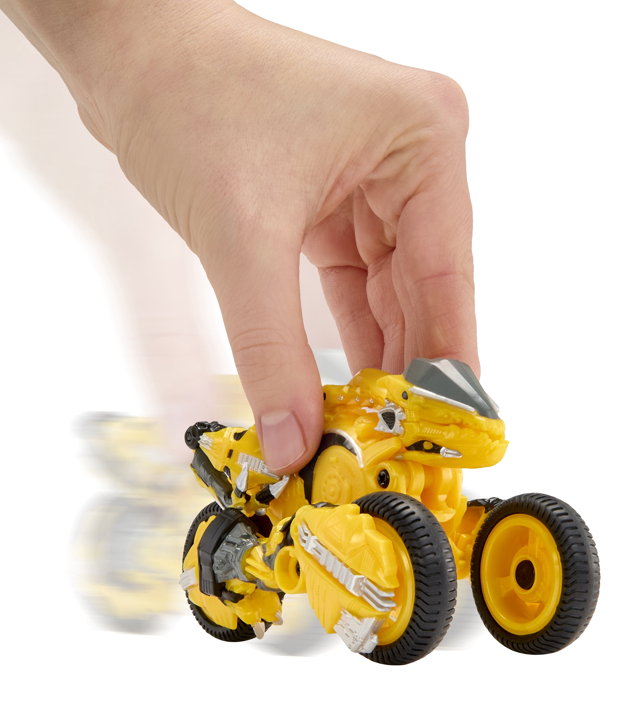 Armorsaurs Evolver Blaze Transforming 2-in-1 Raptor to Vehicle Toy, Ages 6+