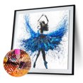thumbnail image 2 of Wdftyju 5D DIY taladro completo diamante pintura novedad Ballet bailarina punto de cruz bordado diamantes de imitación mosaico Kits Wdftyju 2bd8xu5pm8fa1rd5, 2 of 9
