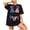 Black, variant on Womens Oversized Summer T-Shirts Plus Size Short Sleeves 4th of July Shirts USA Shirt (Orange, XXL)