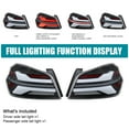 thumbnail image 7 of Spec-D Tuning Full LED Black Tail Lights w/ Sequential Signal, Startup Animation Compatible with 2015-2021 Subaru WRX and WRX STI, 7 of 7