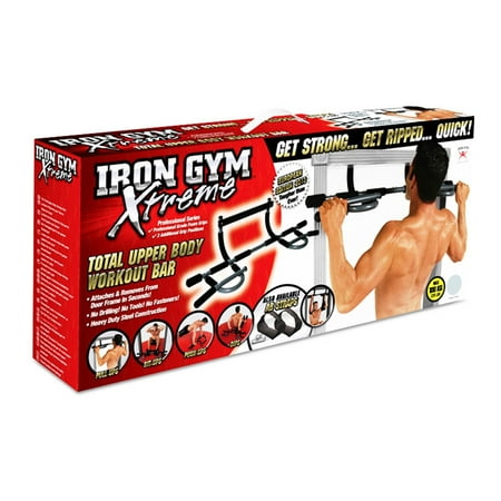 Pro Fit Iron Gym Total Upper Body Workout Bar - Extreme Edition -