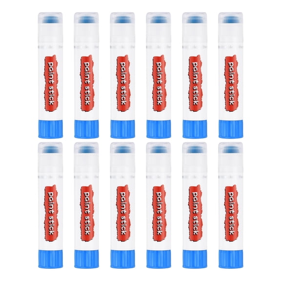 Uxcell Oil Pastels for Artists,12pcs Pastel Crayons Solid Paint Sticks Art Supplies Navy Blue(16x80mm)