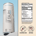 thumbnail image 6 of Raw Nutrition BUM Energy Drink, 112 mg Natural Caffeine, Champion Mentality, 12 fl oz, 12 Pack, 6 of 7
