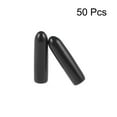 thumbnail image 2 of Uxcell Screw Thread Protectors End Caps Vinyl 50 Pcs 0.08" Black, 2 of 3