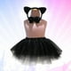 thumbnail image 3 of 1 Juego de disfraces para niños, traje de dibujos animados, diadema de gato, pajarita, falda de cola, accesorios de actuación para fiesta de Cosplay, 3 of 5