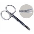 thumbnail image 2 of KUTZ (2 Pack) 3.5" (8.9 cm) Baby Safety Scissors - Rounded Curved Blades | Stainless Steel Design | Safely Trim Tiny Fingernails & Toenails, 2 of 4