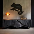 thumbnail image 3 of LaModaHome Exclusive Chameleon Metal Wall Art – Durable & Artistic Metal Wall Art for Home and Office Decor, Perfect for Any Interior Design Aesthetic, 3 of 5