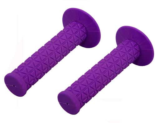 NEW BICYCLE TRIANGLE GRIPS PURPLE BMX BICYCLES AND OTHERS