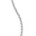 thumbnail image 2 of Metal Masters 925 Sterling Silver Italian 3mm Diamond-Cut Anchor Chain Necklace, 2 of 5