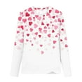 thumbnail image 2 of ATOGUTA School Shirts for Boys Girls Unisex Valentine's Day Shirts Funny Love Heart Kids Pollover Tops White, Size 3T-14, 2 of 5