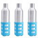 thumbnail image 1 of 3X Fabricante de Refrescos Negros de 0.2L Botella de Recargable Accesorio de Repuesto de Cilindro de CO2 Reutilizable para Máquinas de Refrescos, 1 of 7
